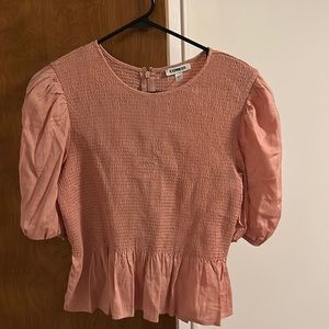 Pink express top